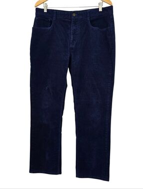Vineyard Vines Men’s Navy Corduroy Pants Classic Straight Fit 34 Preppy Casual